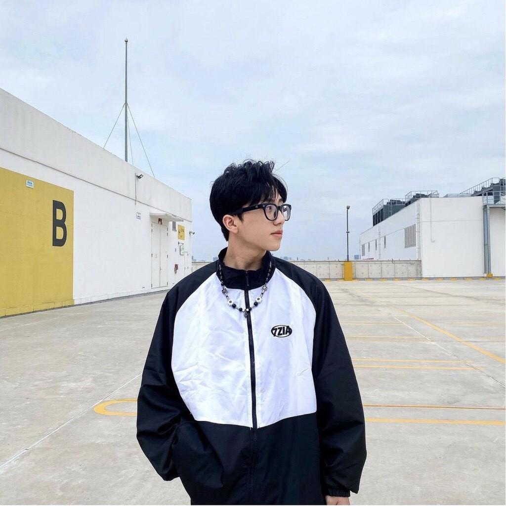 Áo Khoác Dù BOMBER 7ZIA Ulzzang Nam Nữ Unisex Form Rộng Vải 2 Lớp Ulzzang