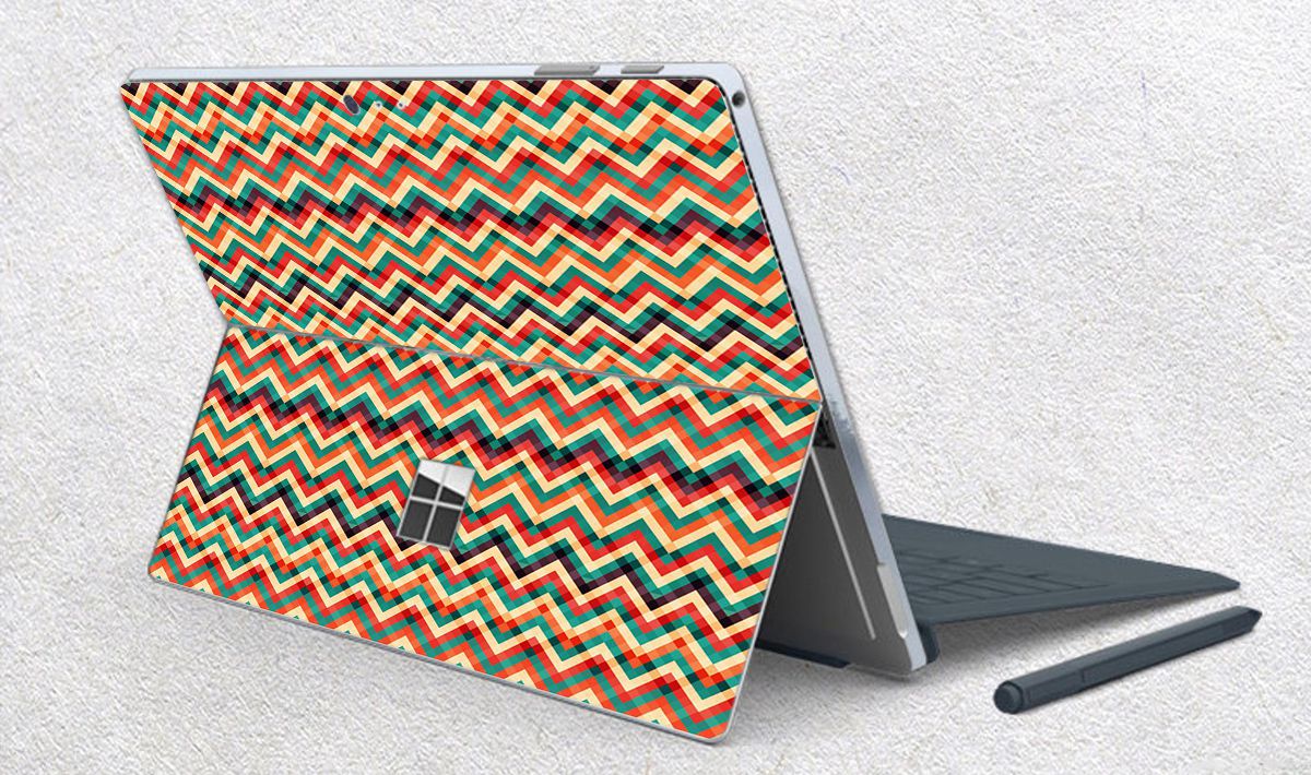 Skin dán hình Chevron - stic249 cho Surface Go, Pro 2, Pro 3, Pro 4, Pro 5, Pro 6, Pro 7, Pro X