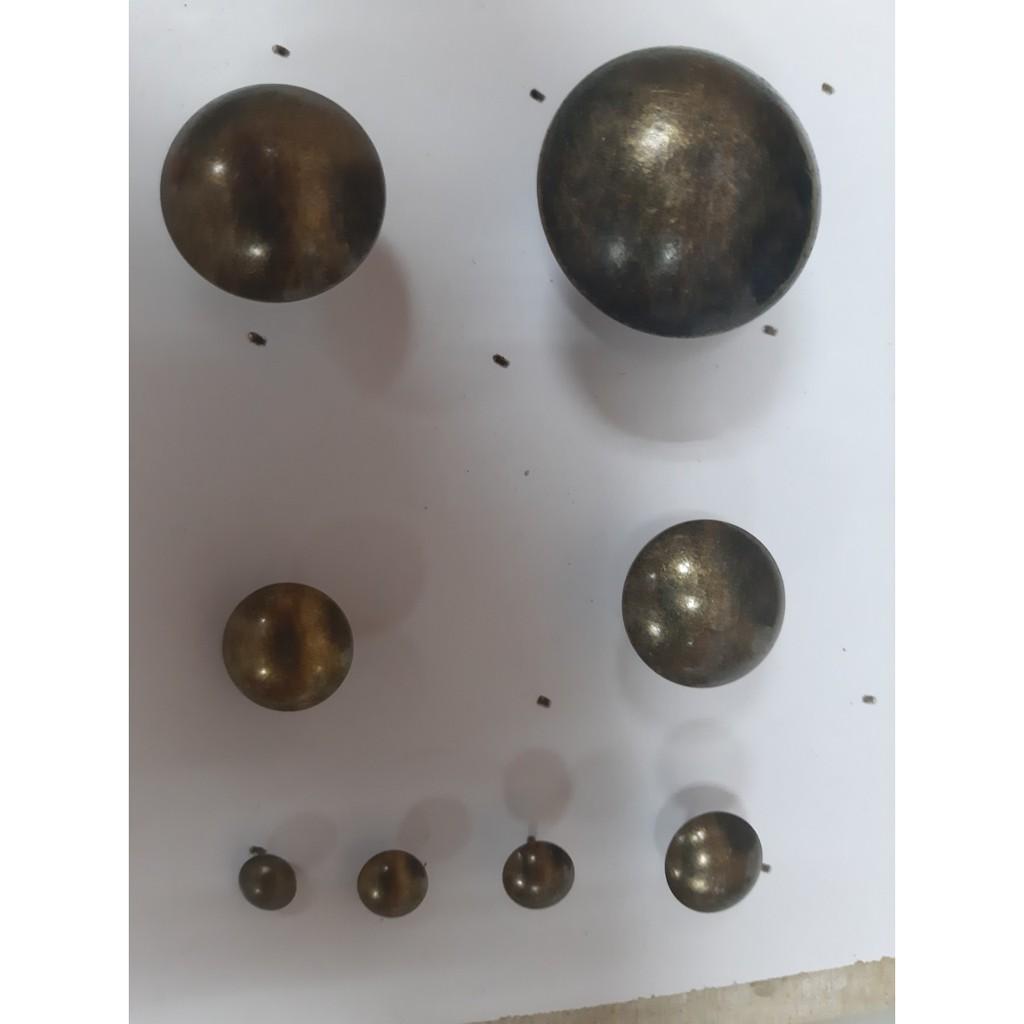 Đinh mũ màu đồng giả cổ 12*17mm