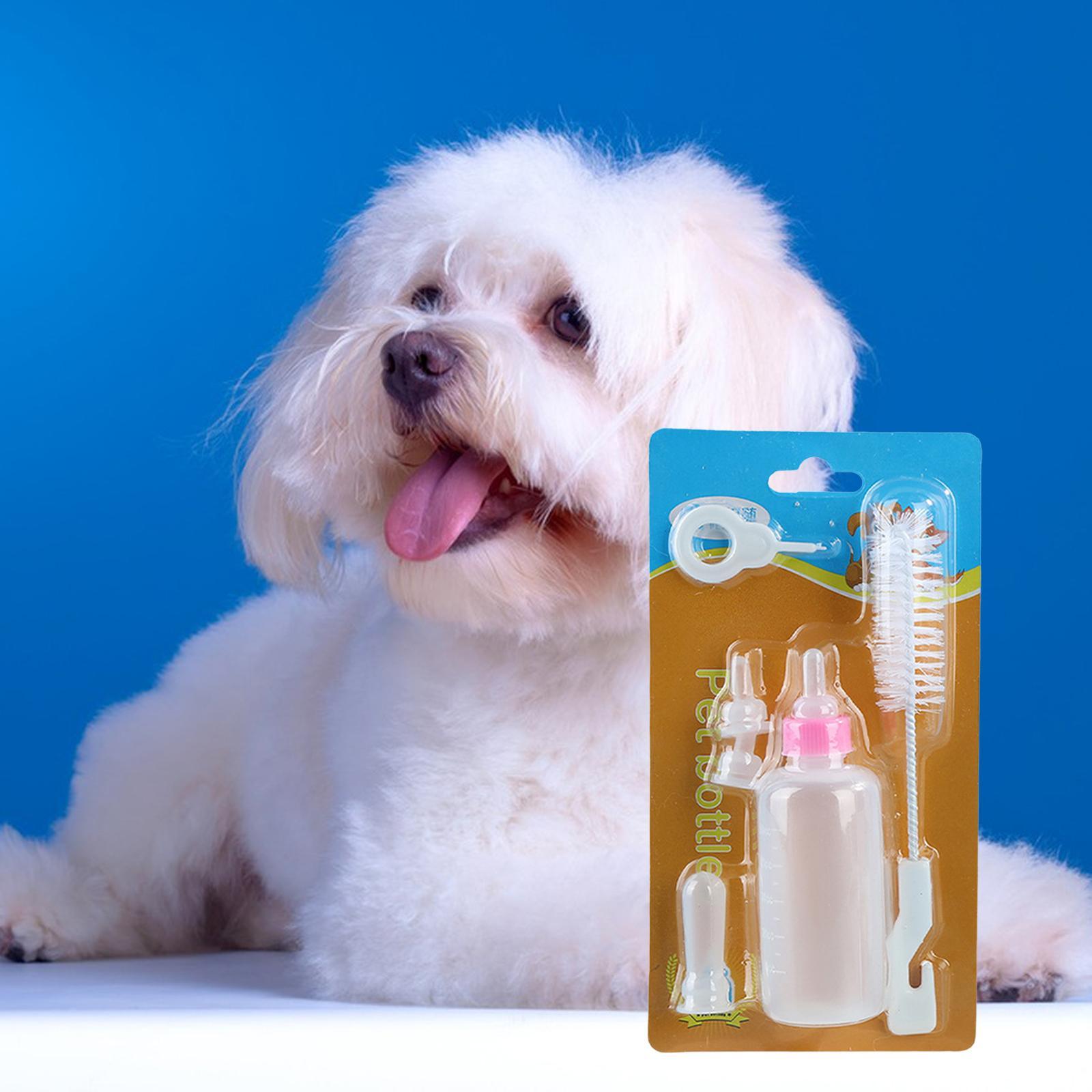 Pet Feeder Bottle Kit Nursing Milk Bottle Professional Feeder Bottle for Drinking