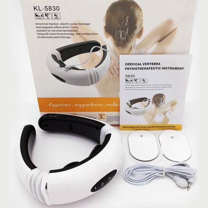 Máy Massage Cổ Vai GáyMassage Xung Điện Từ KL 8530 Loại 1- 5 Chức Năng Mẫu Mới có sỉ