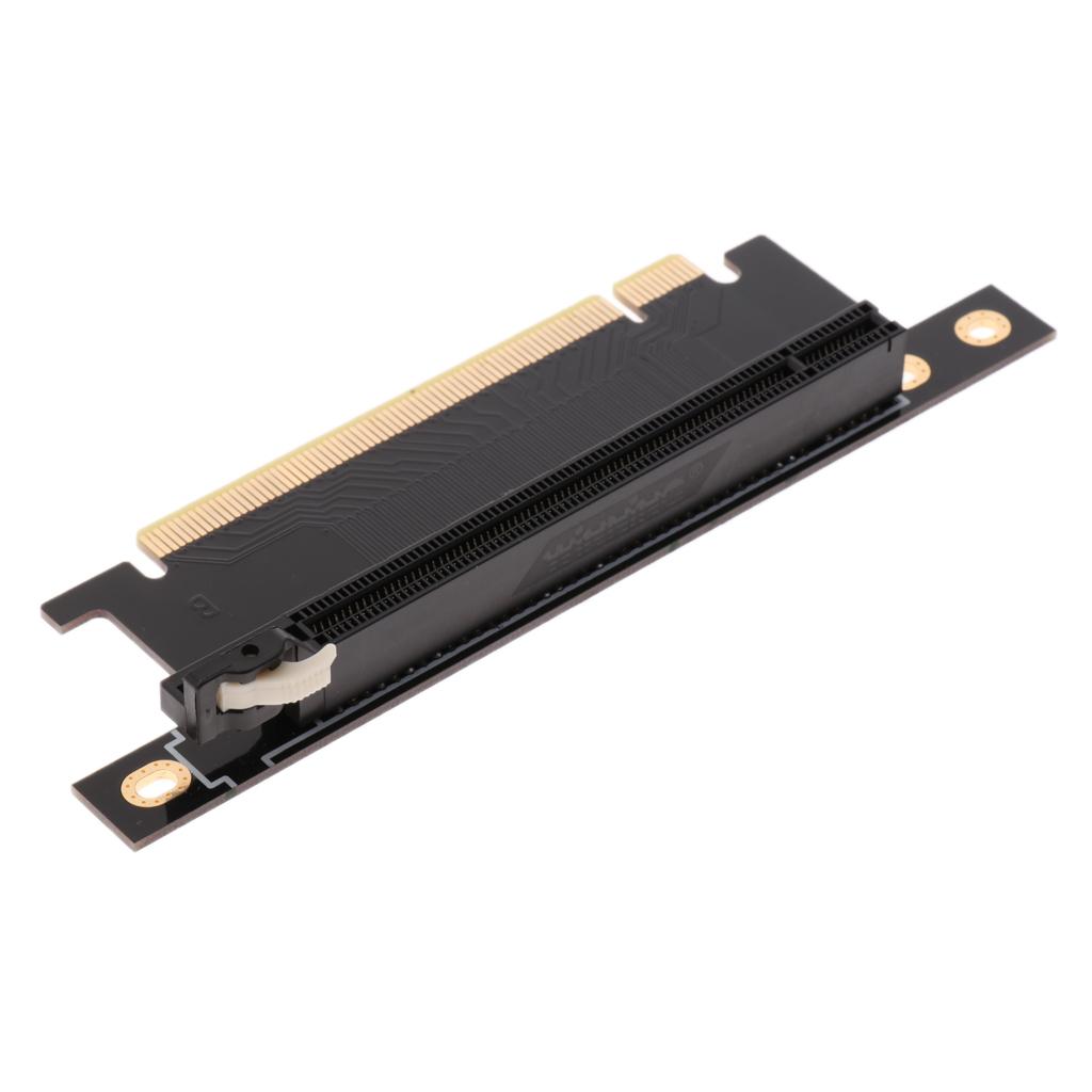 Thẻ Riser Bộ Chuyển đổi PCI Express 16X 90 độ Cho Khung Máy Chủ Máy Tính 2U