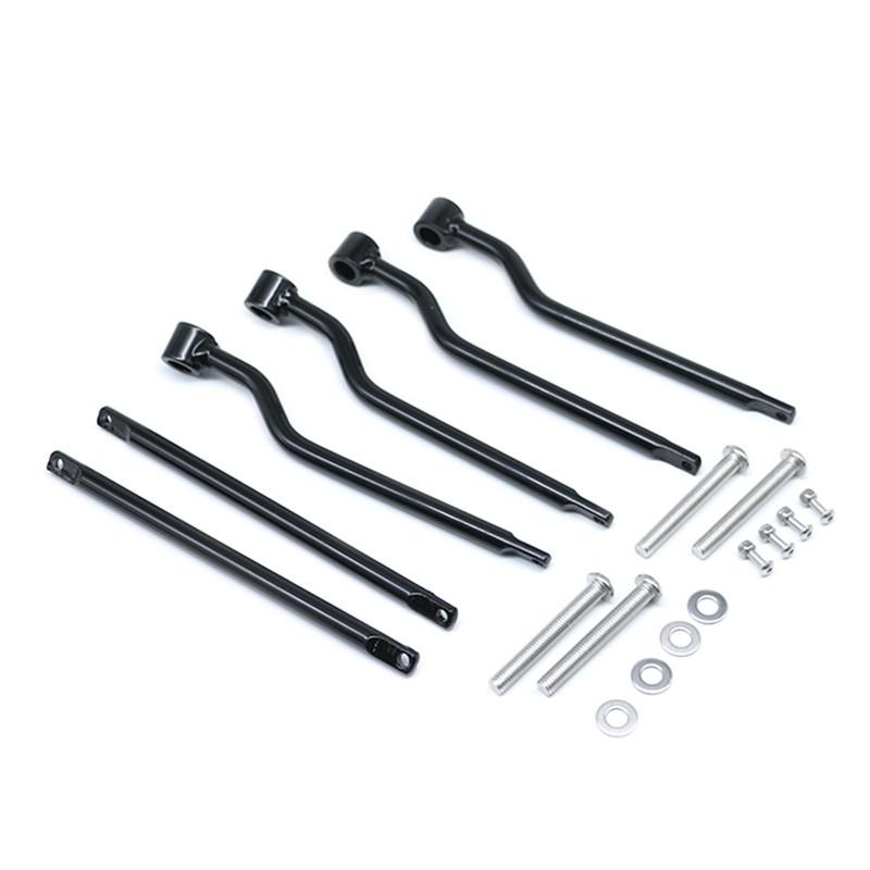 Bộ khung kẹp túi gắn yên xe mô tô Honda Harley Yamaha
