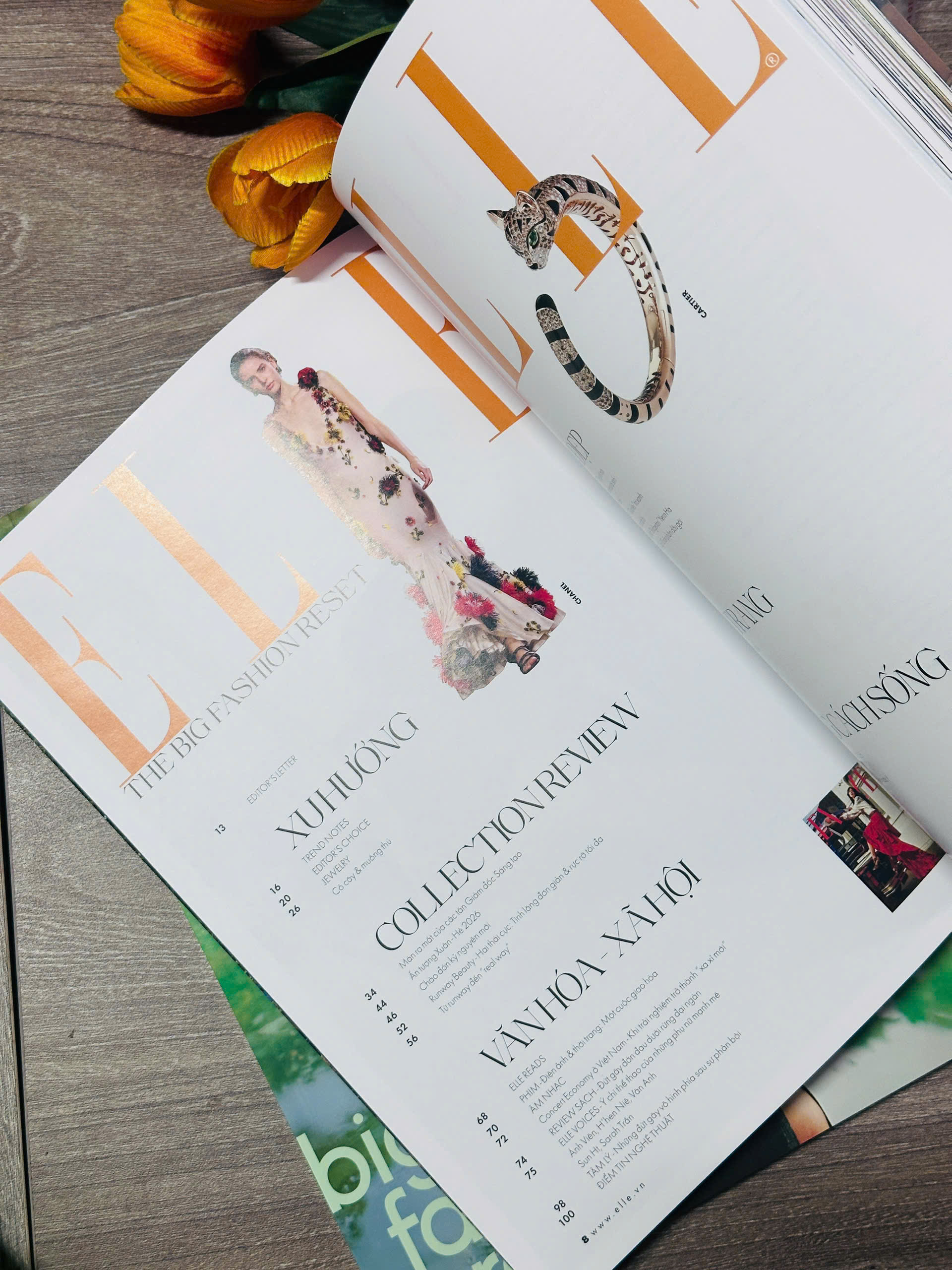 Tạp chí Phái đẹp ELLE 2026 – THE BIG FASHION RESET