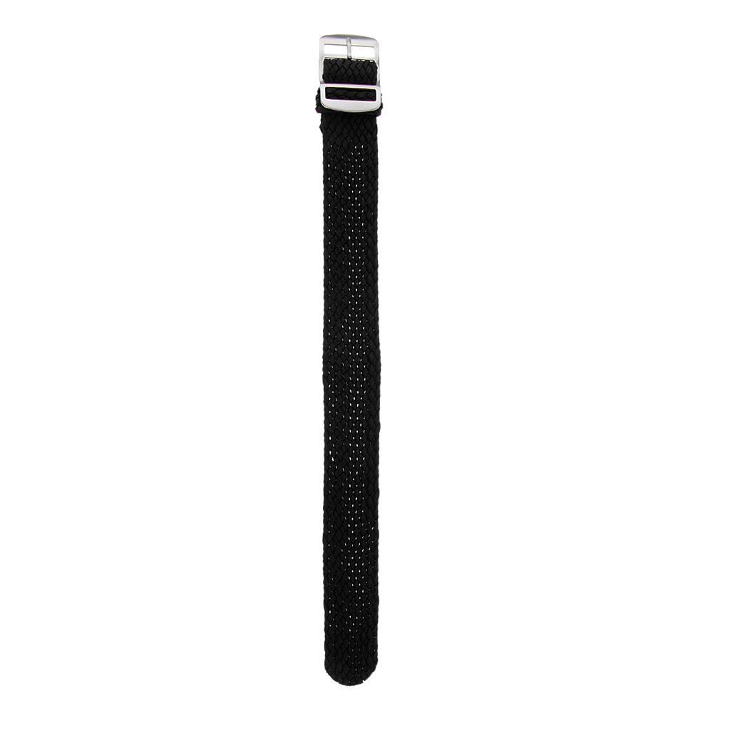 20mm Watch Band Braided Nylon Stainless Steel Buckle Replace