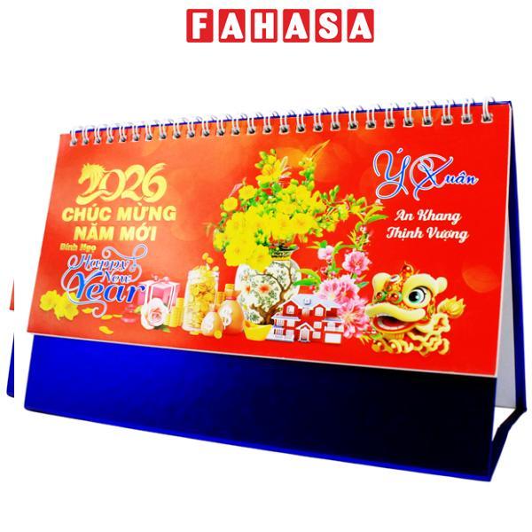 Lịch Để Bàn Chữ A - Ý Xuân - NST 78A