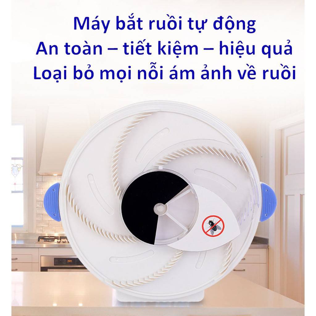 MÁY BẮT RUỒI TỰ ĐỘNG THÔNG MINH THẾ HỆ MỚI HIỆU QUẢ CAO - HÀNG CHÍNH HÃNG [Được đồng kiểm]