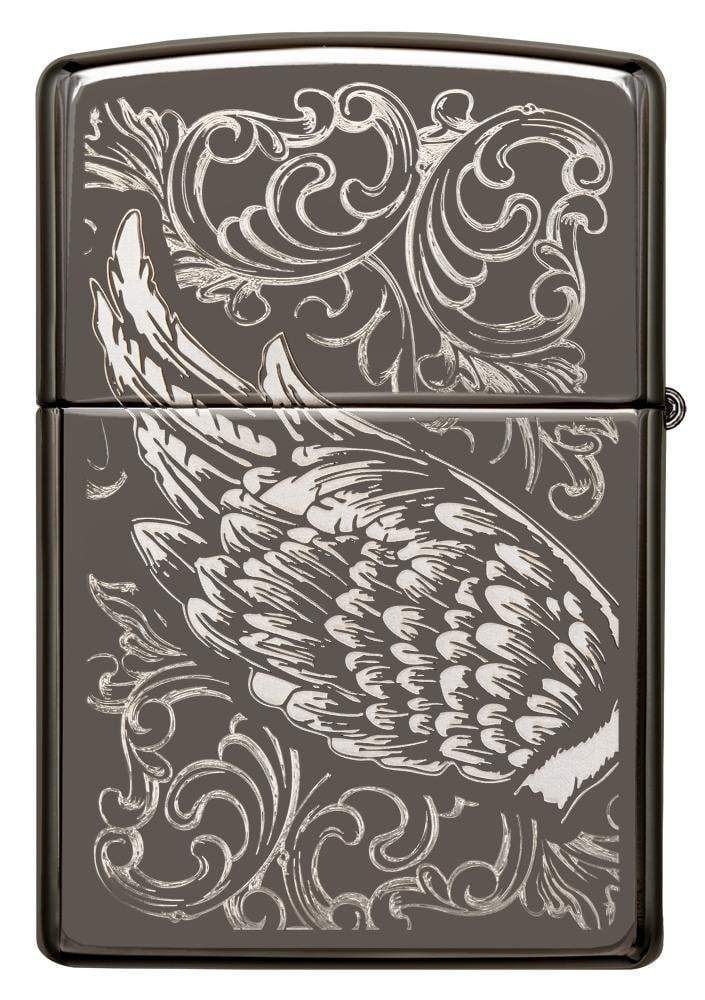 Bật Lửa Zippo Filigree Flame and Wing Design 29881