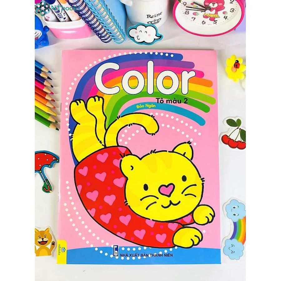 Hình ảnh Combo 4 cuốn Sách Color - Tô Màu