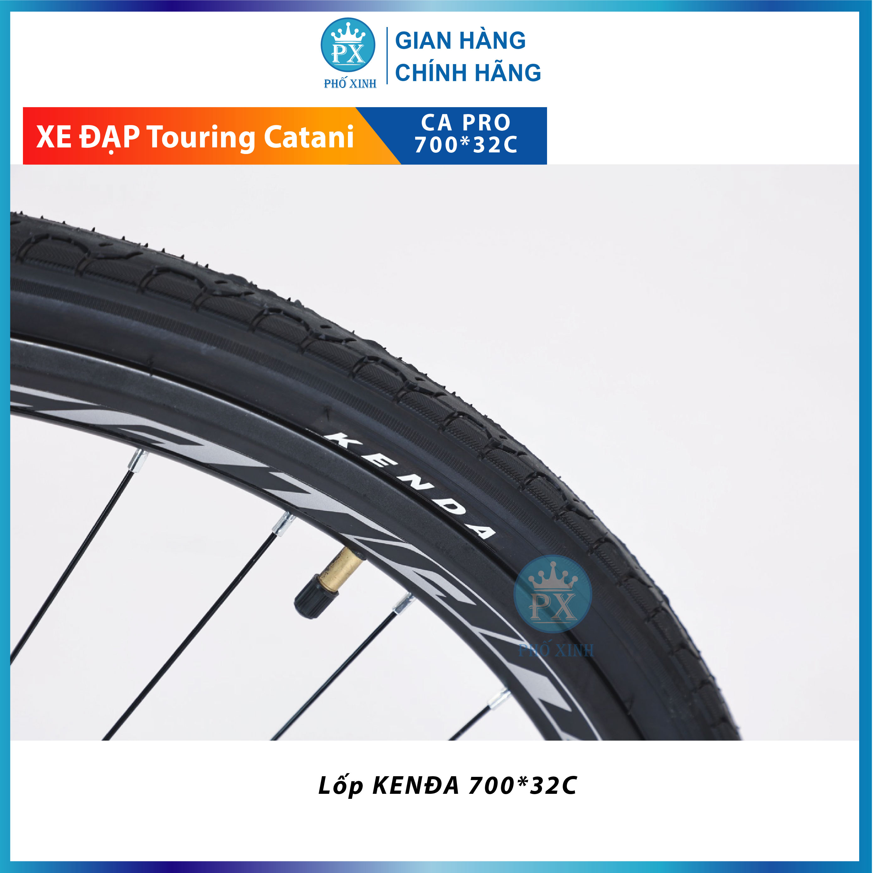 Xe Đạp Touring Catani 700CA Pro Khung Nhôm