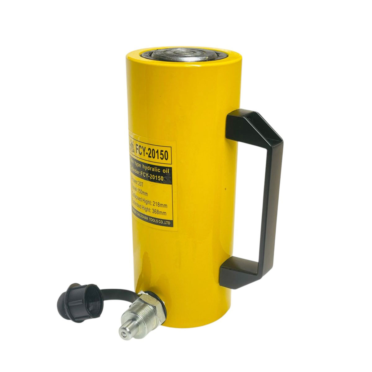 Kích Thủy Lực 20 Tấn FCY – Hành Trình 150mm, Áp Lực Cao, Nâng Hạ Công Nghiệp