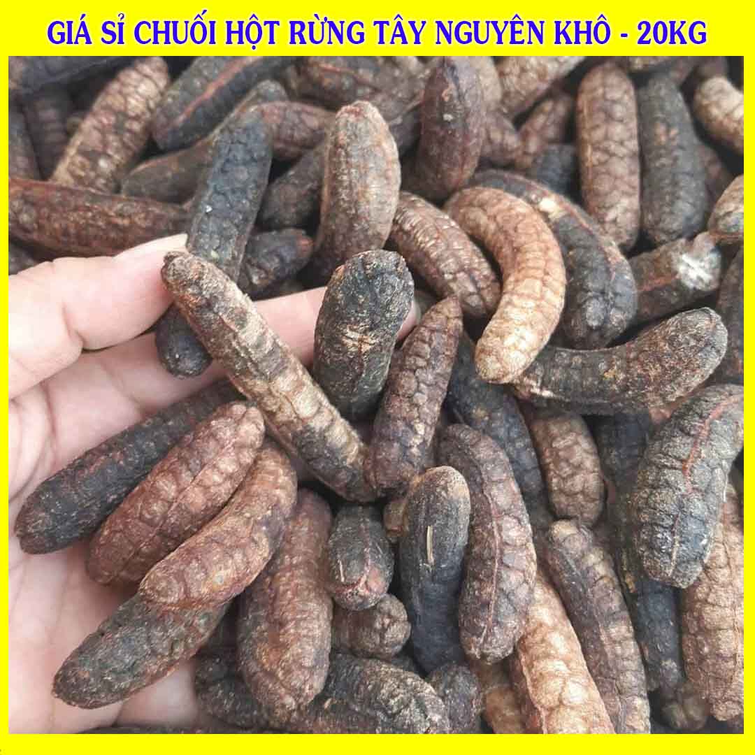 Cung cấp sỉ Chuối Hột Rừng Tây Nguyên khô giá bán 20kg