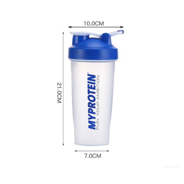 Bình lắc tập Gym, Bình Nước Thể Thao MYPROTEIN 601-700ML