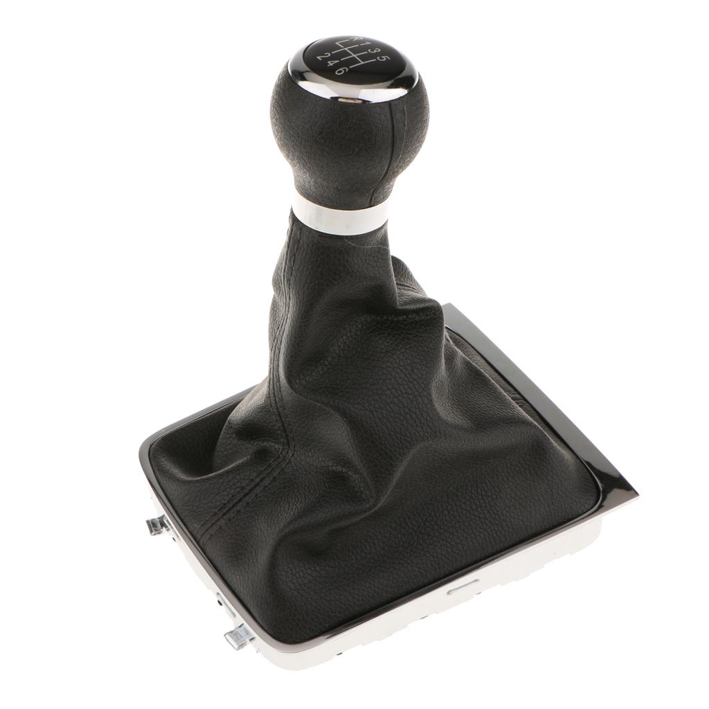 6 Speed Car Gear Shift Knob Gaitor Boot with Cover