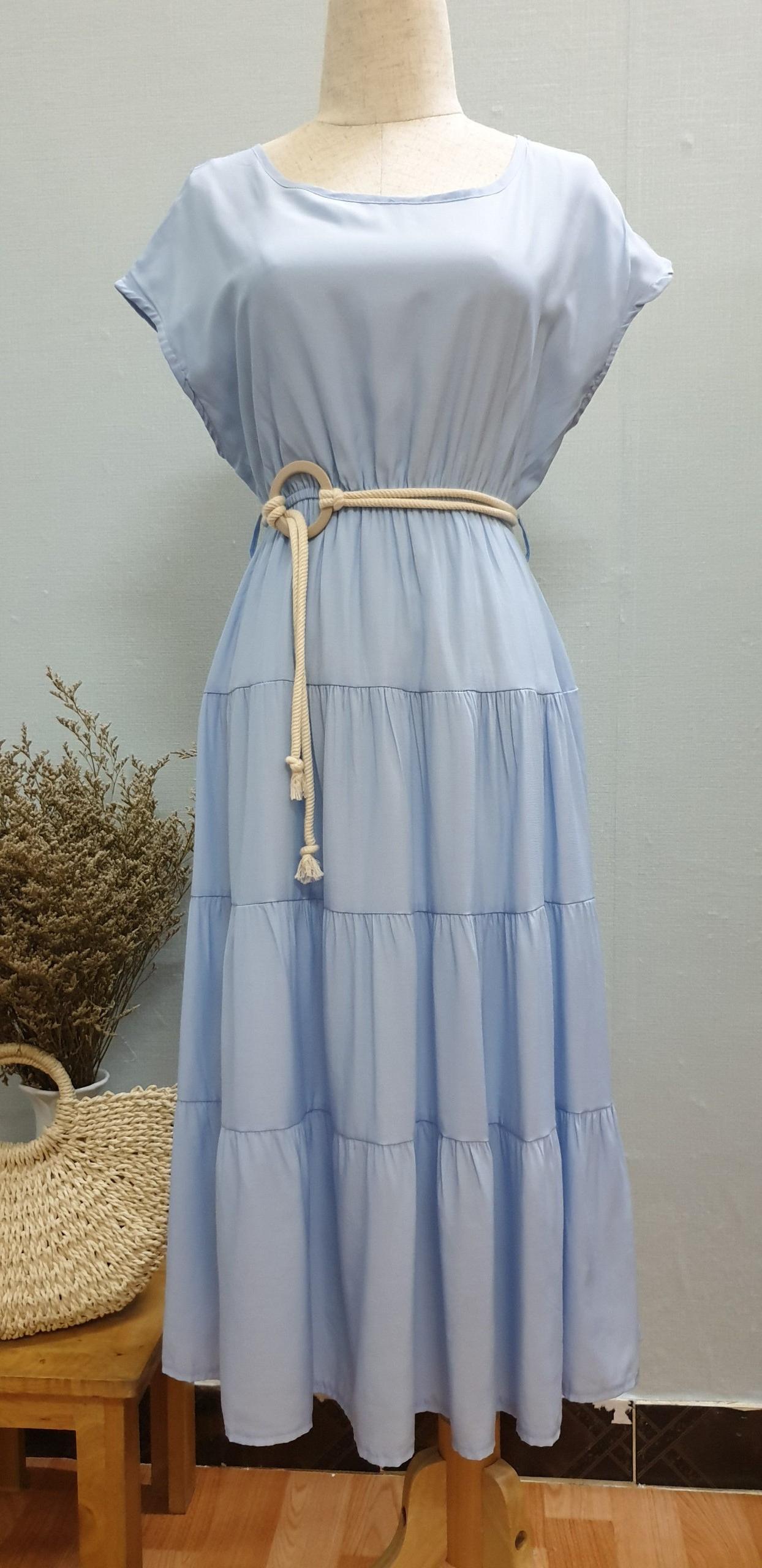 Đầm nữ thắt eo A06