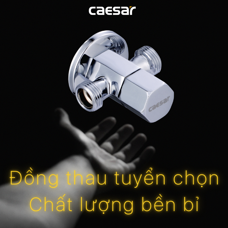 Van giảm áp - van T chia nước Caesar BF427