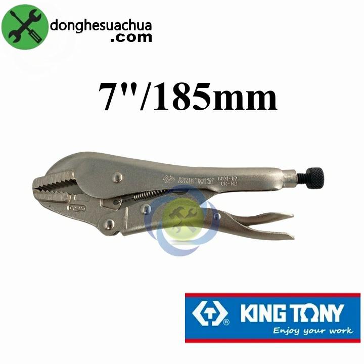 Kìm bấm chết 7 inch Kingtony 6031-07N mũi thẳng