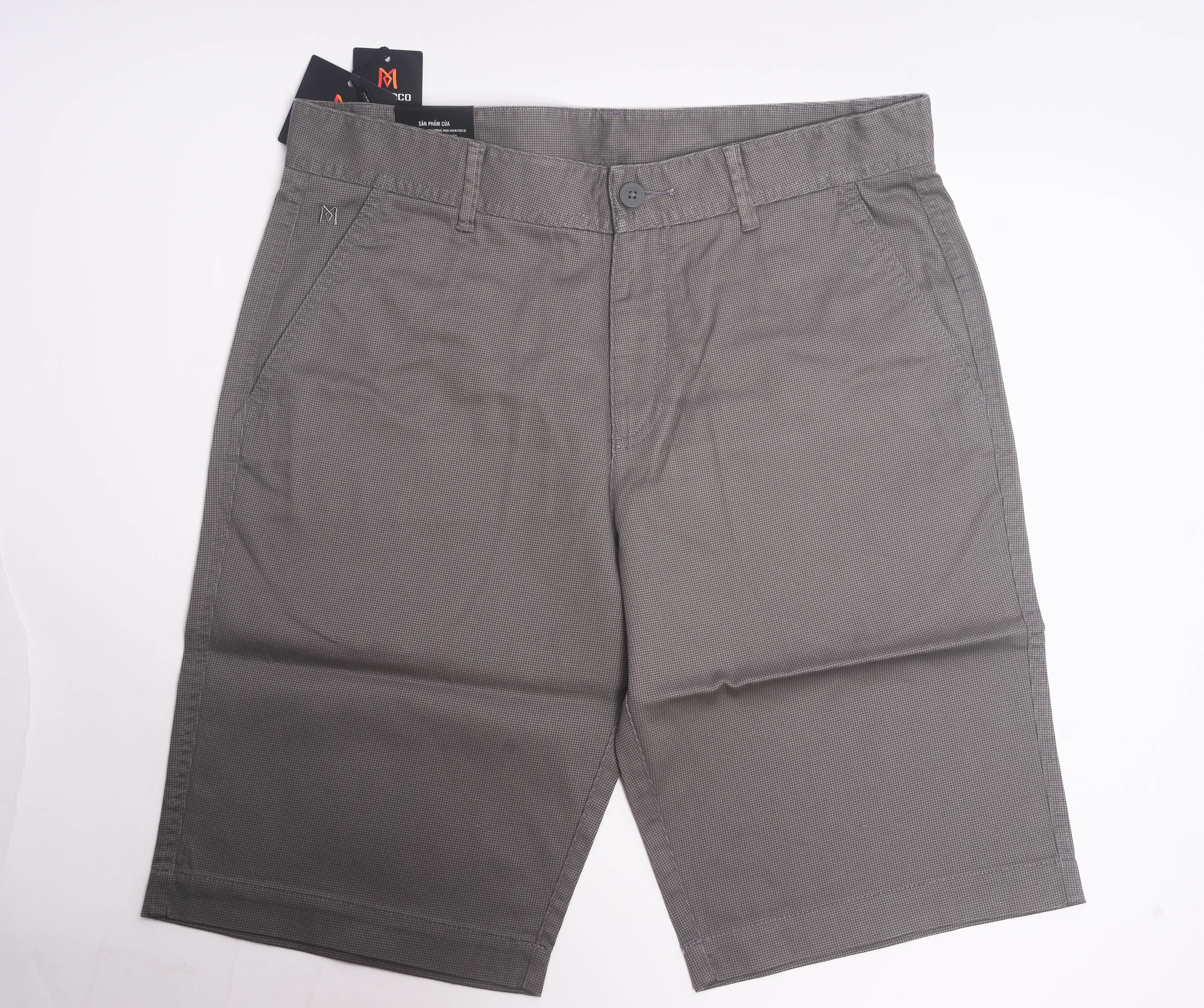 Quần short khaki nam KHATOCO