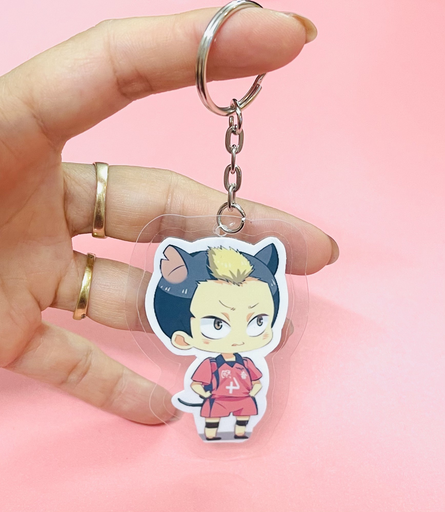 Set 8 Móc khóa cắt tỉa Haikyuu
