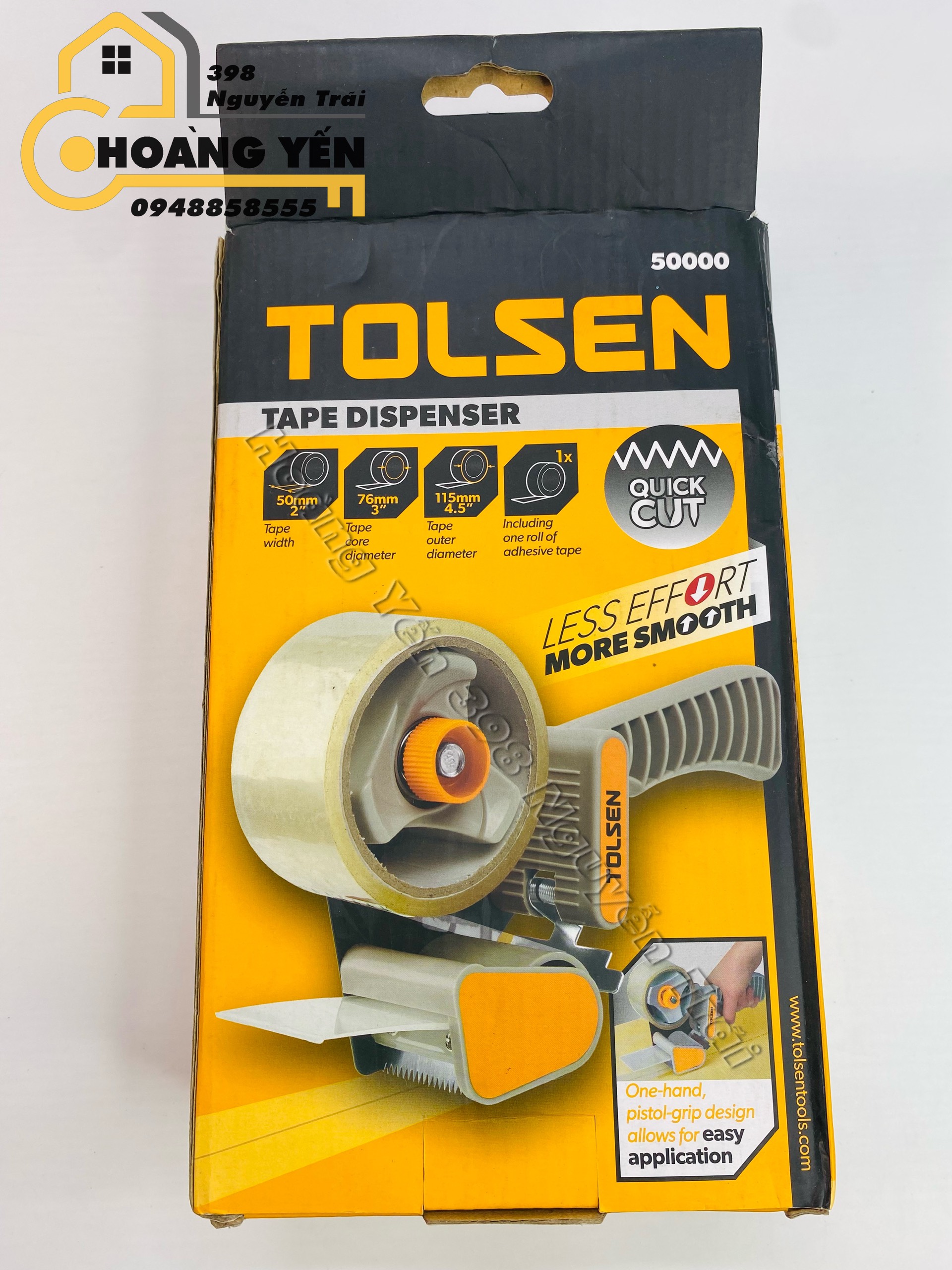 Bộ Dán Băng Keo 50mm Tolsen 50000