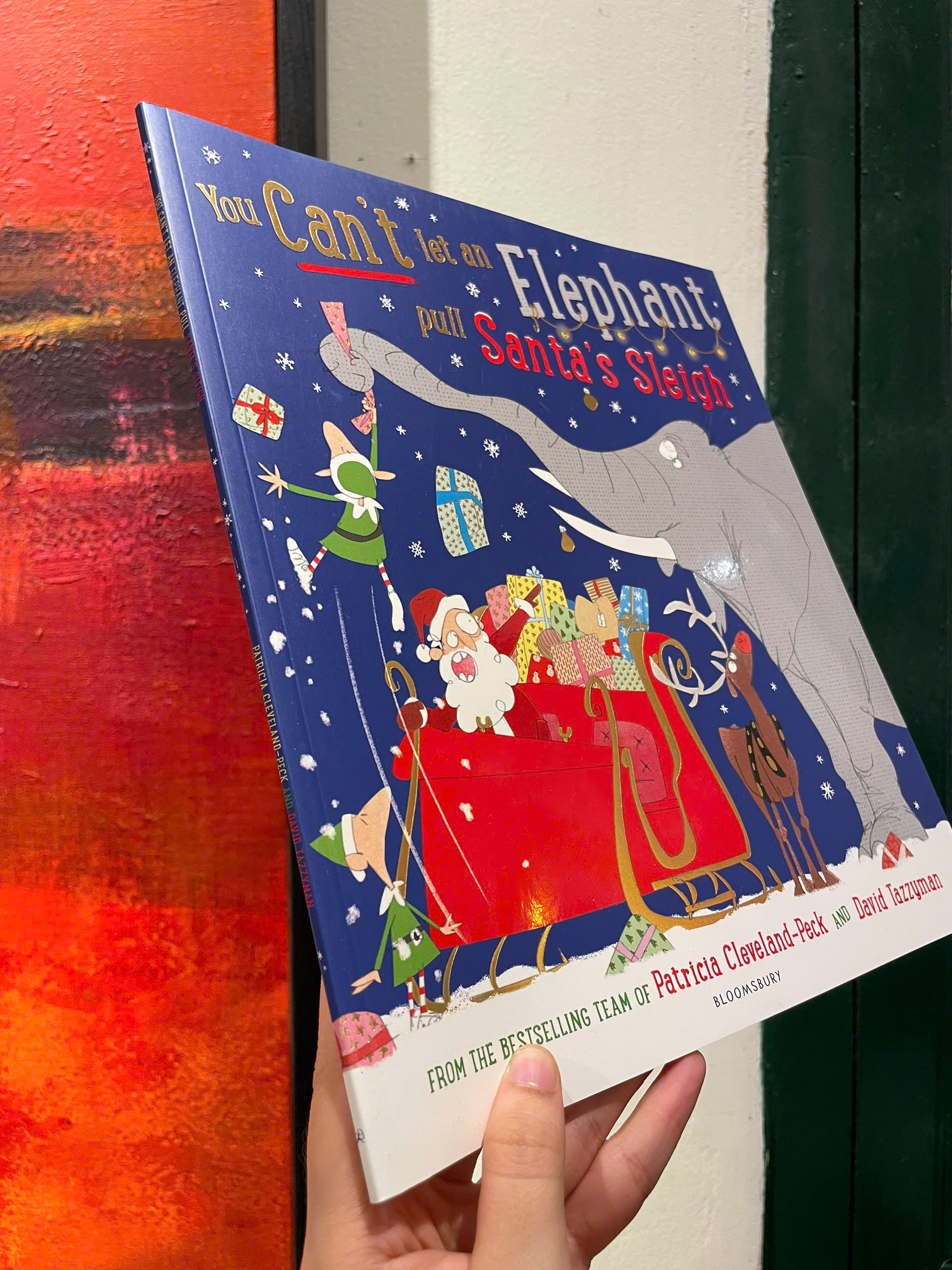 You Can't Let an Elephant Pull Santa's Sleigh by Patr Cleveland-Peck - Children Picture book