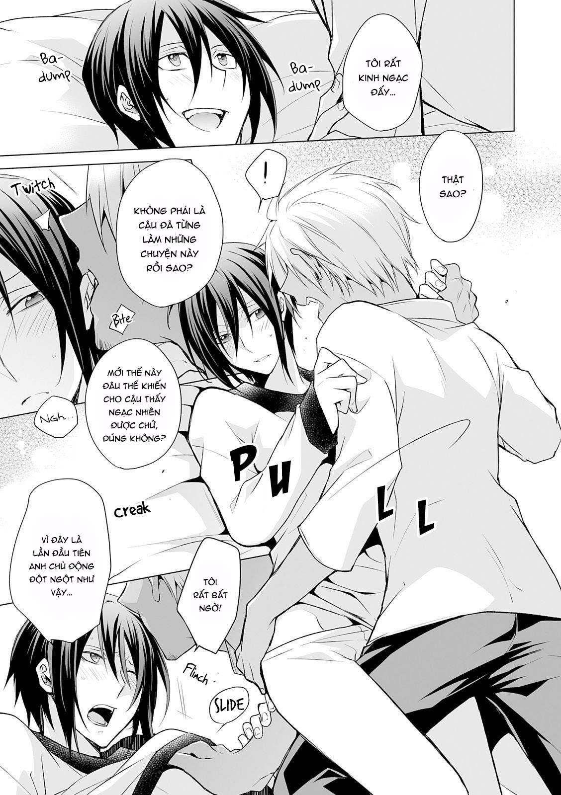 anh chàng người sói và tiểu thuyết gia lập dị chapter 3.1 13