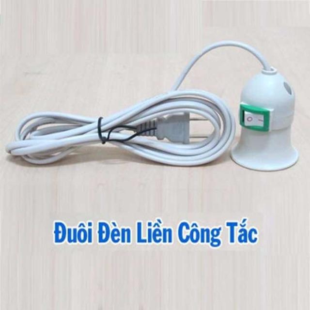 ĐUÔI ĐÈN LIỀN CÔNG TẮC DÂY 1,5m