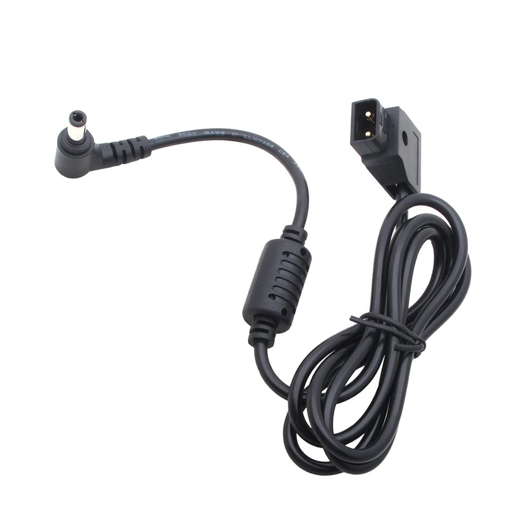 100cm D-Tap Male to DC Plug Cable for DSLR Rig Power V-Mount Anton Battery