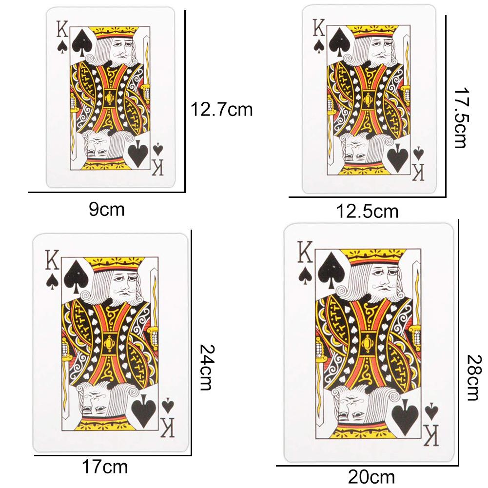 Bộ Bài Poker Khổng Lồ 15 2 / 4 / 6 / 9 Times To Gấp 2/4/6/9 lần bộ bài bình thường