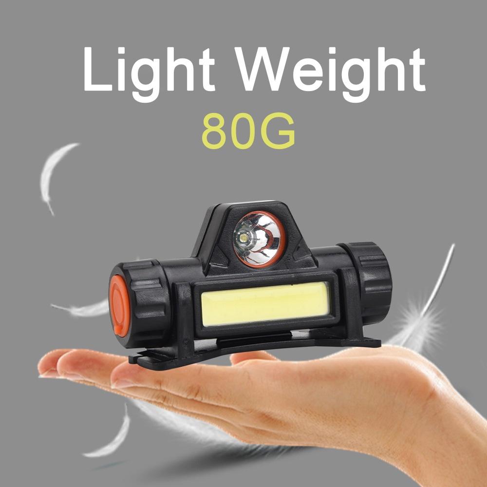 Đèn LED XPE COB Đeo Đầu Đa Năng Có Thể Sạc Lại Cho Hoạt Động Ngoài Trời