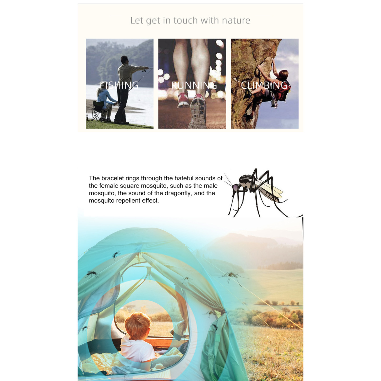 Vòng đeo tay chống muỗi điện tử