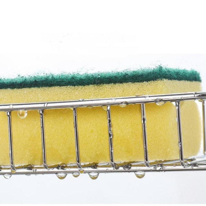 KỆ CÀI VÒI RỬA BÁT ĐỂ KHĂN VÀ RẺ RỬA BÁT TIỆN DỤNG BẰNG INOX