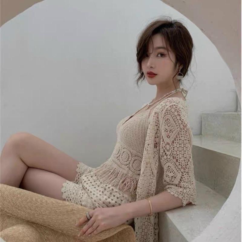 14-Set bikini ren đi biển 2 món có bán rời