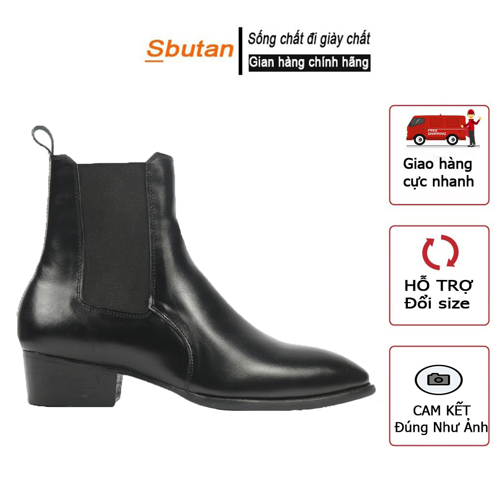 Chelsea Boots Nam Thời Trang Chất Liệu Cao Cấp