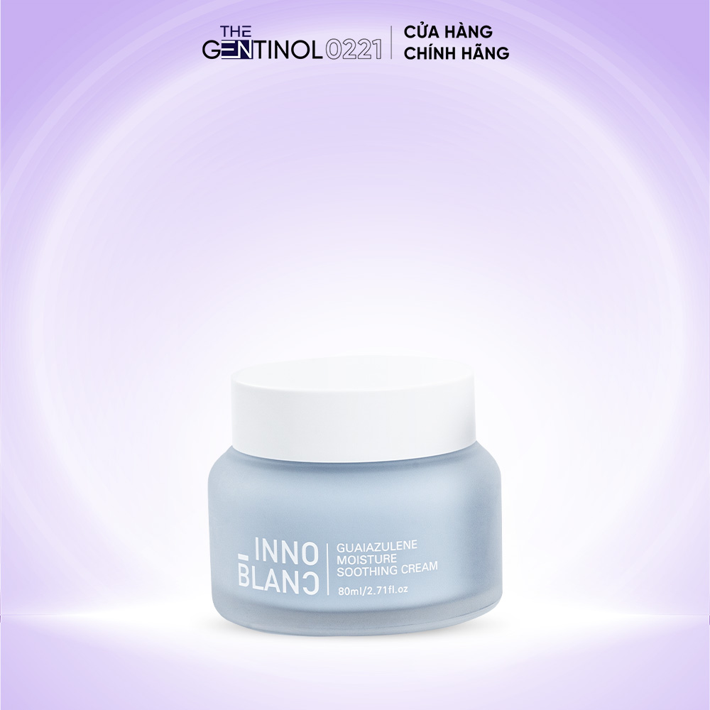 Kem cấp ẩm đa tầng Innoblanc The Gentinol 0221 cấp ẩm, làm sáng da 80 ml