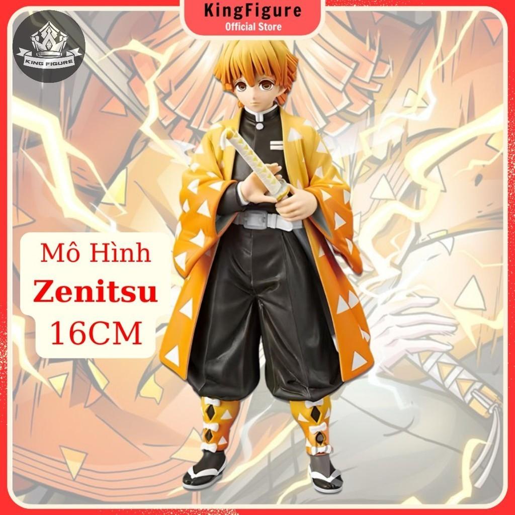 Hình ảnh Mô Hình Zenitsu 16cm Cao Cấp Mô hình Thanh Gươm Diệt Quỷ Cao Cấp, Figure Anmie Kimetsu no Yaiba