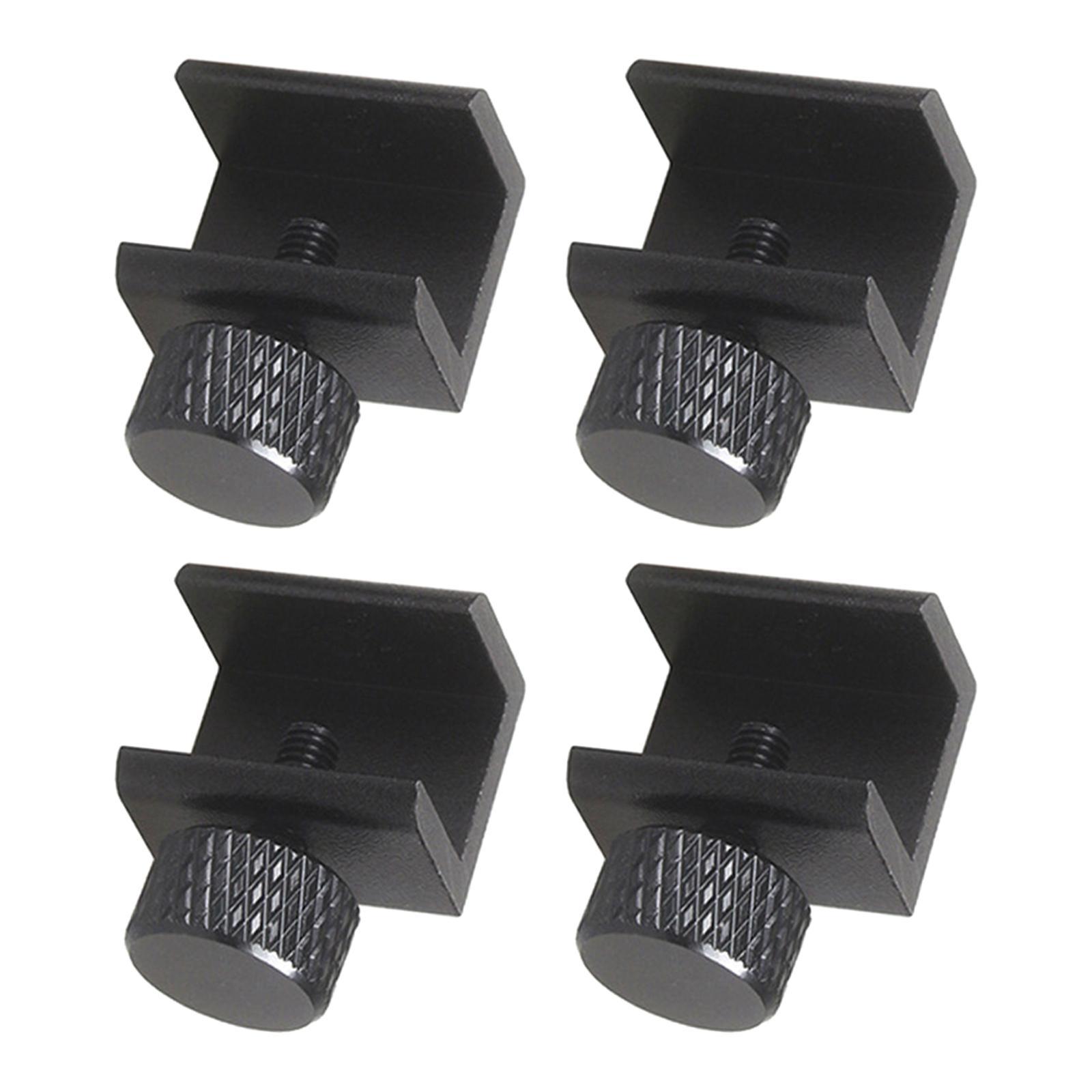 4 Pieces 3D Printer Glass Bed Clips Replace Professional for Most 3D Printer