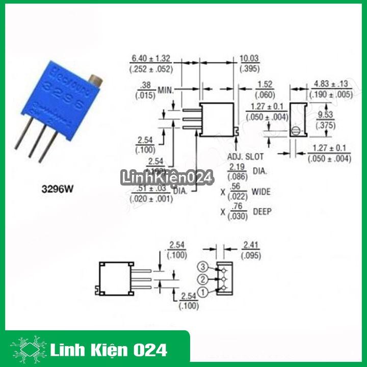 Gói 20 Con Biến Trở Vi Chỉnh 3296W