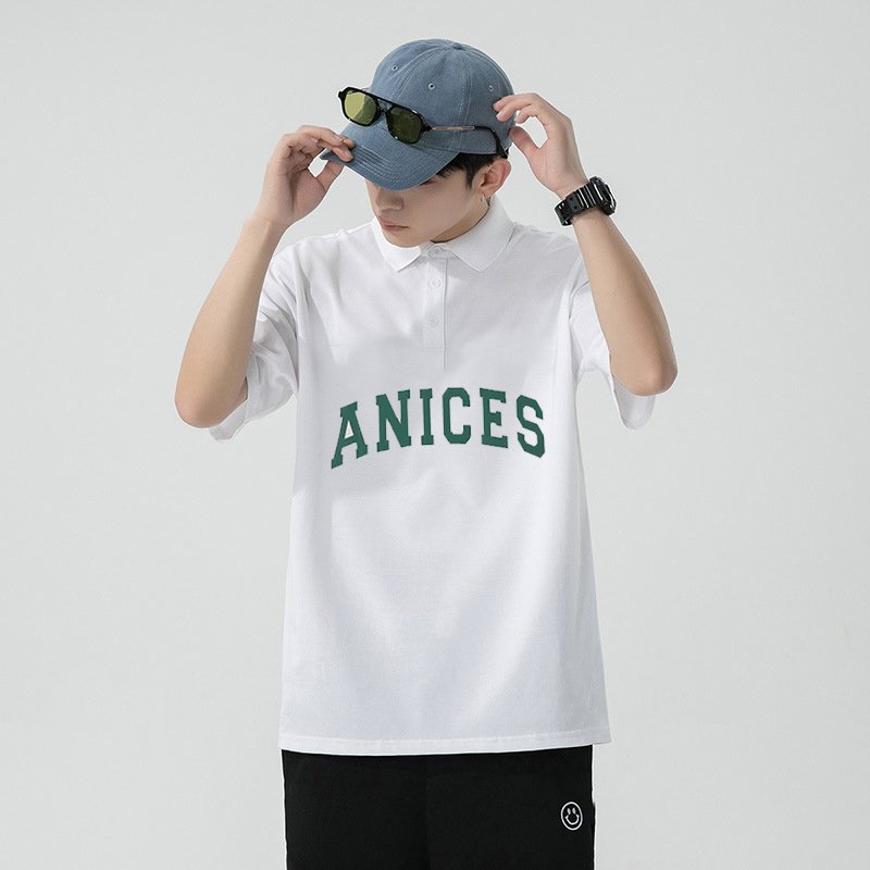 Áo thun Polo Anices PHONG BOUTIQUE phông tay lỡ nam nữ form rộng Local Brand