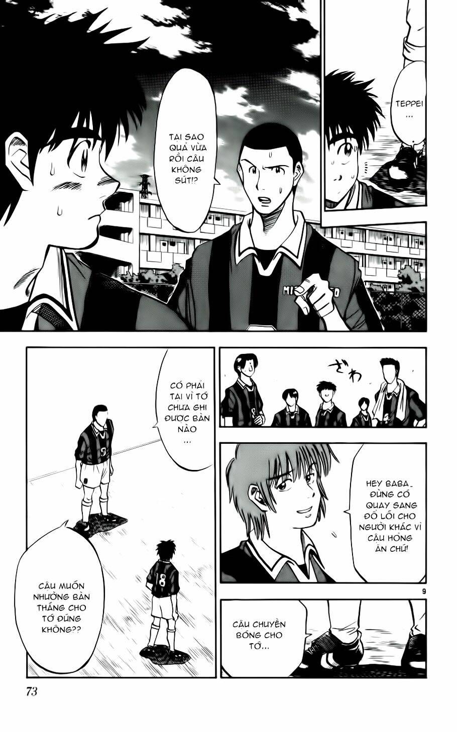 vũ điệu trên sân cỏ - fantasista chapter 30 9