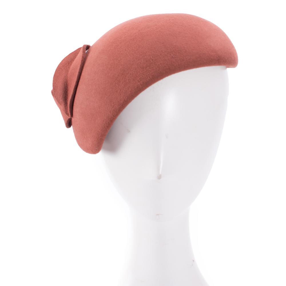 Giọt Nước Nữ Phong Cách Anh Quốc Len Cảm Thấy Fascinator Nón Hoa Tâm Mũ Nồi