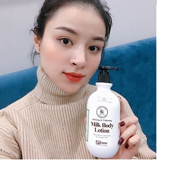 Sữa dưỡng thể trắng da mềm mịn không nhờn dính Benew Hàn quốc ( 450ml)