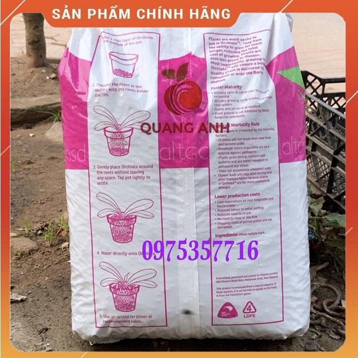 1kg Vỏ thông Orchiata New Zealand - giá thể trồng hoa lan cao cấp