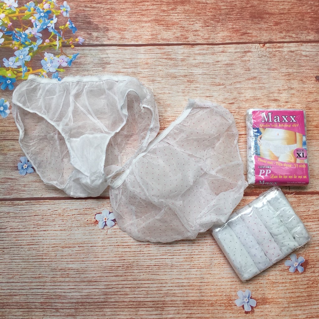 Combo 5 gói Quần Lót Giấy cho các mẹ sau khi sinh, 1 gói 5 chiếc