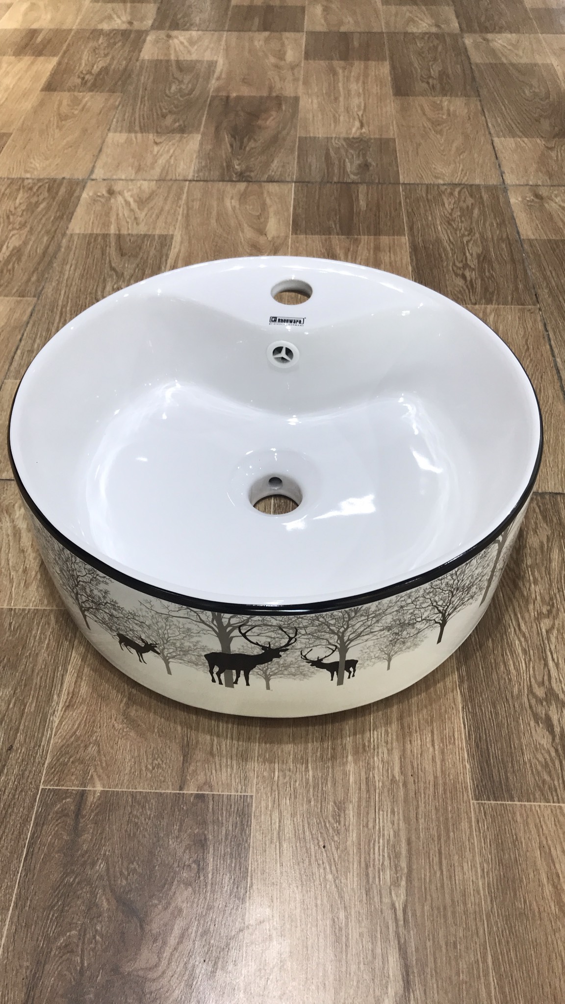 CHẬU LAVABO, NHẬP KHẨU CAO CẤP CHÍNH HÃNG RHENWARE LVB-16015HV