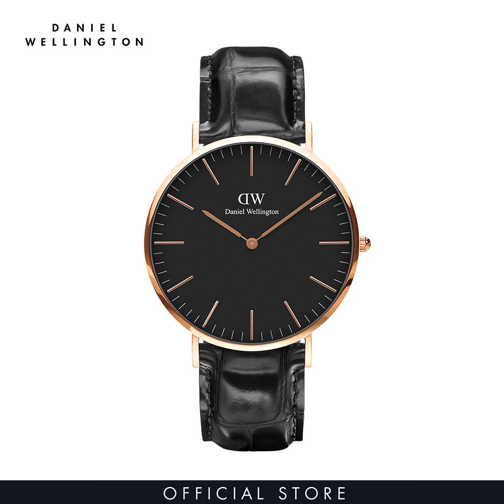 Đồng hồ Nam Daniel Wellington dây Da - Classic Reading 40 mm DW00100129