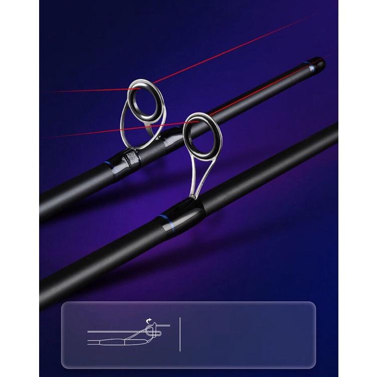 Combo bộ cần câu lure Dyawa máy ngang giá rẻ  - Bộ cần câu lure máy ngang giá rẻ