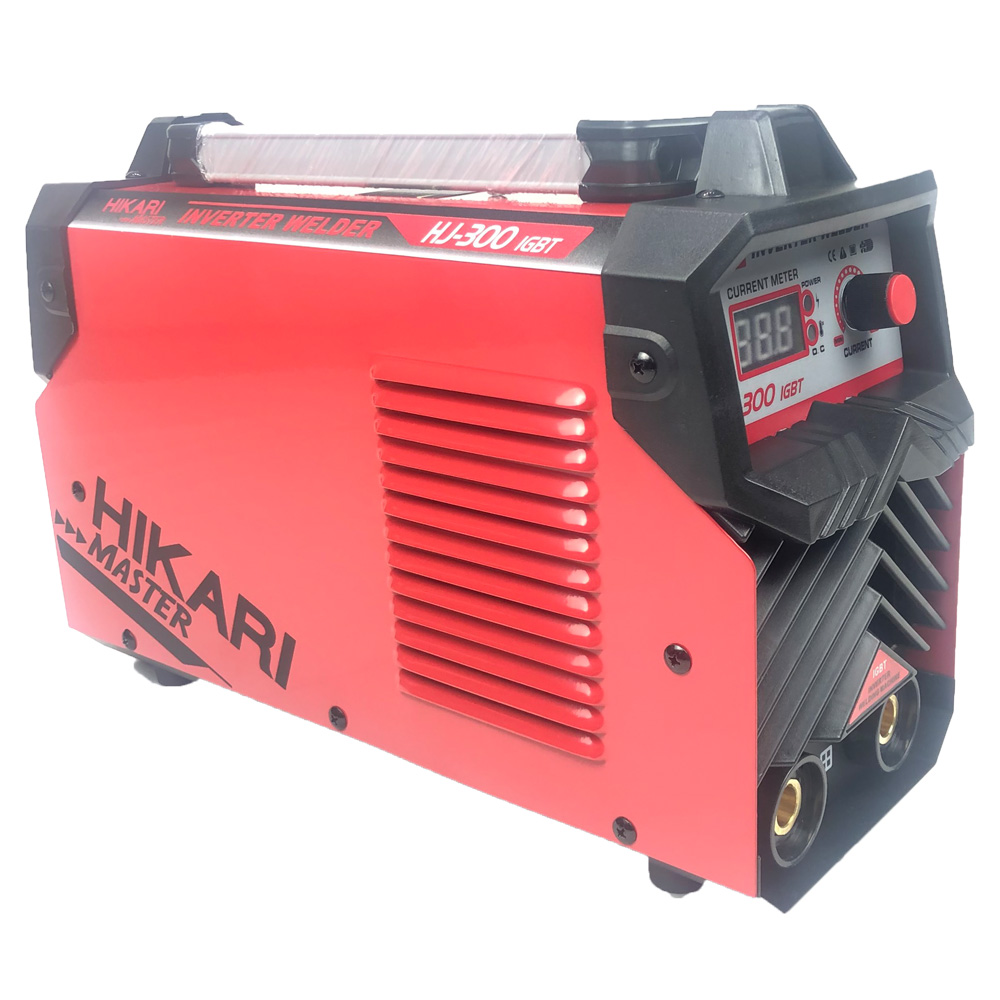 Máy Hàn Que Điện Tử Hikari Master HJ-300 IGBT - Hồ Quang Cháy Êm, Máy Hàn Cho Khả Năng Hàn Bốc, Ứng Dụng Trong Xây Dựng, Chế Tạo Công nghiệp Và Đời Sống - Hàng Chính Hãng