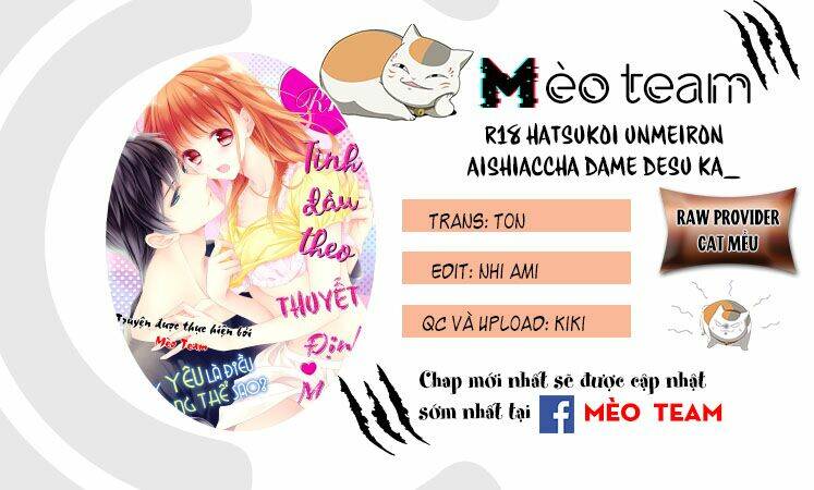 tình đầu theo thuyết định mệnh chapter 7 3