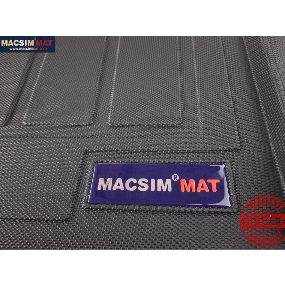 Thảm lót cốp xe ô tô LANDROVER Ranger Rover Sport nhãn hiệu Macsim chất liệu TPV cao cấp màu đen